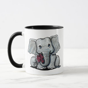 KiniArt Elefantentasse Tasse