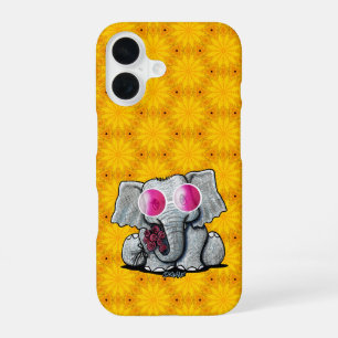 KiniArt Elephant iPhone 16 Hülle