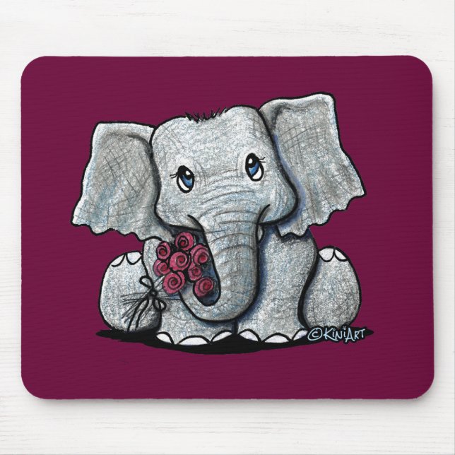 KiniArt Elephant Mousepad (Vorne)