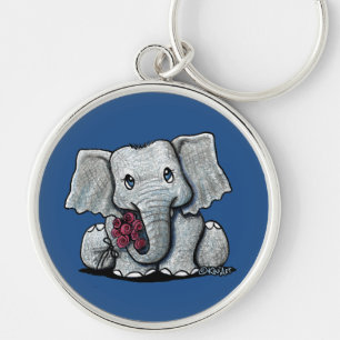 KiniArt Elephant Schlüsselanhänger