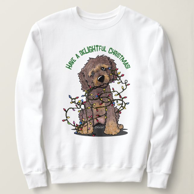 KiniArt Goldendoodle Sweatshirt (Design vorne)