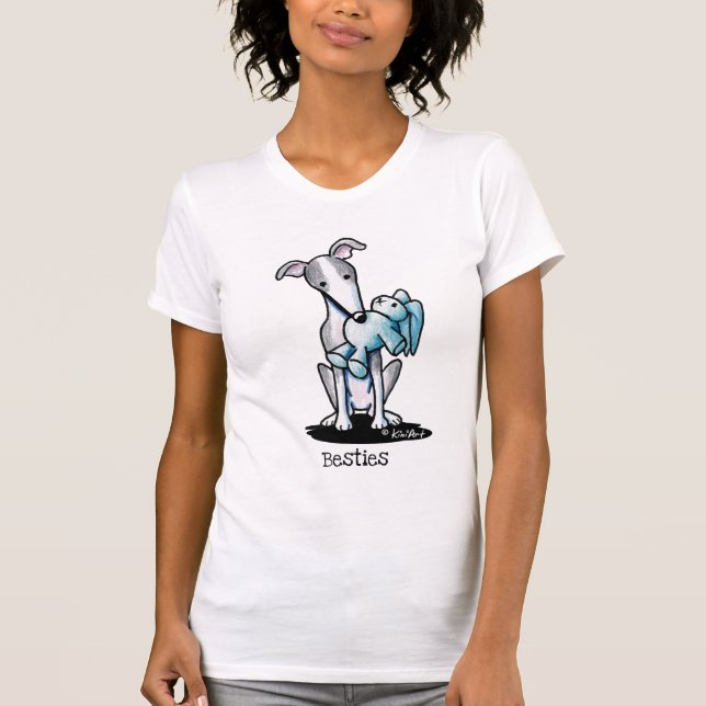 KiniArt Greyhound T - Shirt (Vorderseite)
