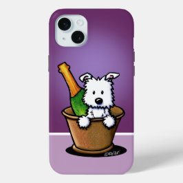 KiniArt Happy New Year Westie Case-Mate iPhone Hülle