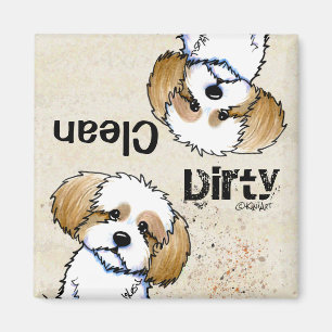 KiniArt Havanese Geschirrspüler Magnet