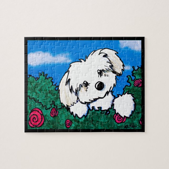 KiniArt Havanese Puzzle (Horizontal)
