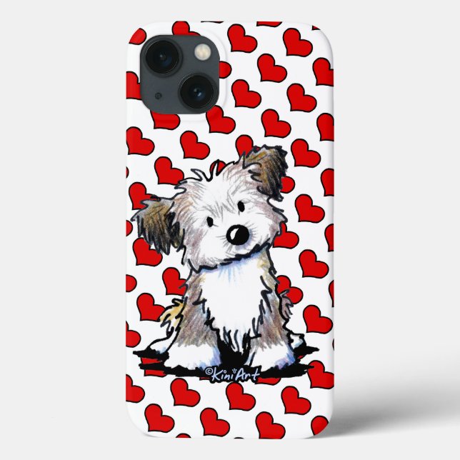 KiniArt Havanese Sweetheart Case-Mate iPhone Hülle (Rückseite)