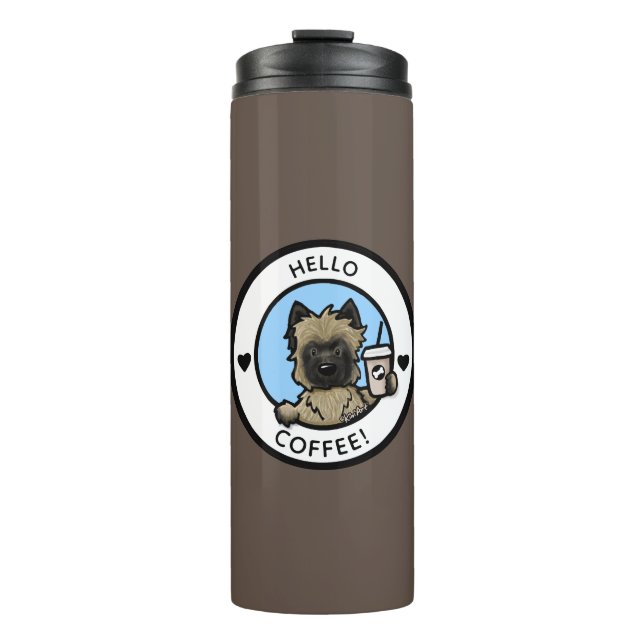 KiniArt Kaffeekammer Thermal Tumbler Thermosbecher (Vorderseite)