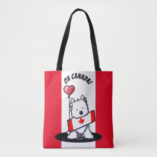 KiniArt kanadische Westie-Tasche