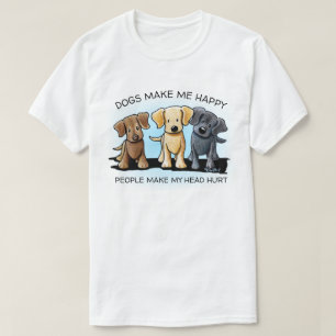 KiniArt Labrador Trio T-Shirt