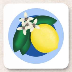 KiniArt Lemon Getränkeuntersetzer