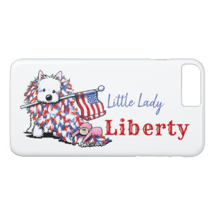 KiniArt Liberty Westie Portrait Case-Mate iPhone Hülle