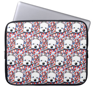 KiniArt Liberty Westies Laptopschutzhülle