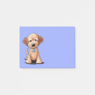 KiniArt Mini Goldendoodle Post-it Klebezettel