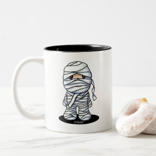 KiniArt-Mumie Zweifarbige Tasse