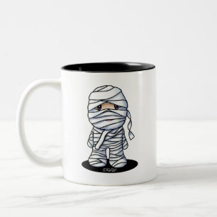 KiniArt Mummy Zweifarbige Tasse