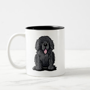 KiniArt Neufundland Dog Zweifarbige Tasse