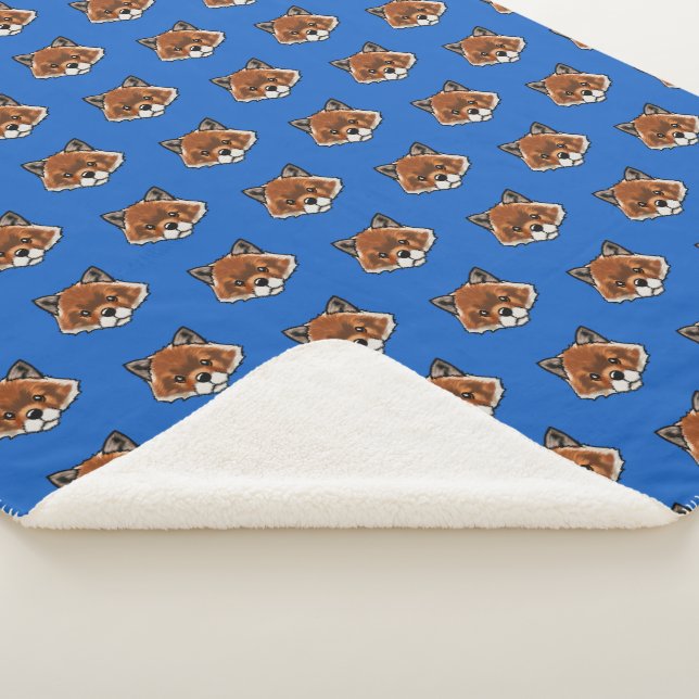 KiniArt Niedlich Fox Sherpadecke (3/4)