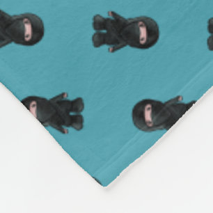 KiniArt Ninja Fleecedecke