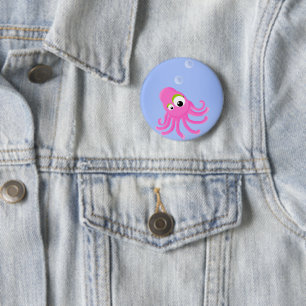KiniArt Octopus Button