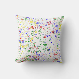 KiniArt Paint Spritzer Artist Kissen