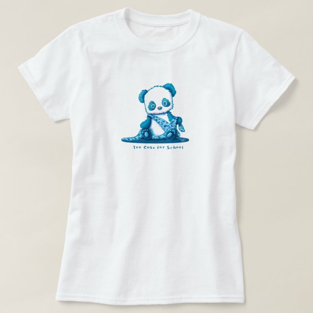 KiniArt Panda Cub T-Shirt (Design vorne)