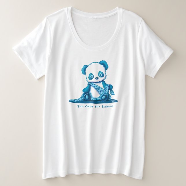 KiniArt Panda Cub T-Shirt (Design vorne)