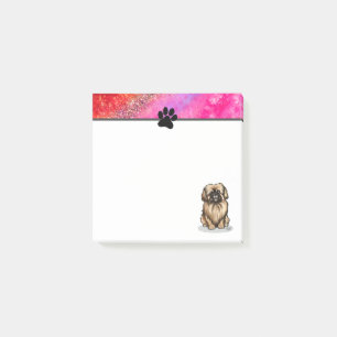 KiniArt Pekingese Post-it Klebezettel