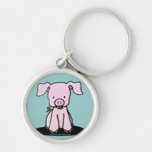 KiniArt Piglet Schlüsselanhänger