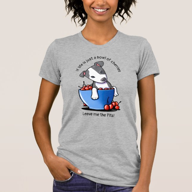 KiniArt Pitbull Puppy T - Shirt (Vorderseite)