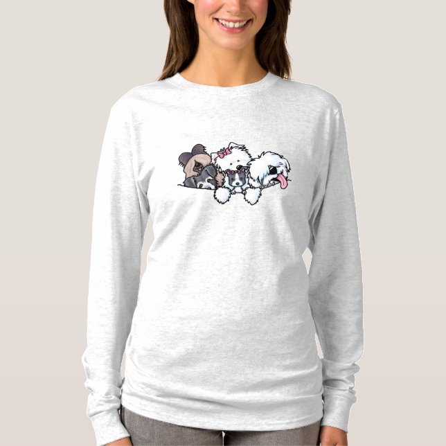 KiniArt Pocket gefüllt mit Posers-T - Shirt (Vorderseite)