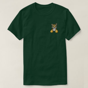 KiniArt Pocket Tiger T-Shirt