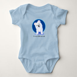 KiniArt Polar Bear Baby Bodysuit Strampler