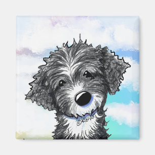 KiniArt Portugiesischer Wasserhund Magnet
