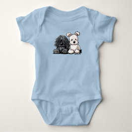 KiniArt Puli und Pumi Baby Strampler