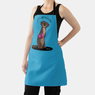 KiniArt River Otter All-over Print-Schürze Schürze