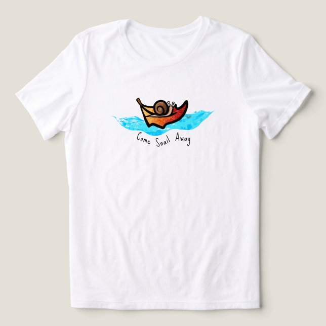 KiniArt Sailing Tri-Blend Shirt (Design Vorderseite)