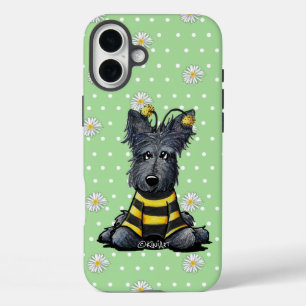 KiniArt Scottish Bee iPhone / iPad Fall 16 Plus Hülle