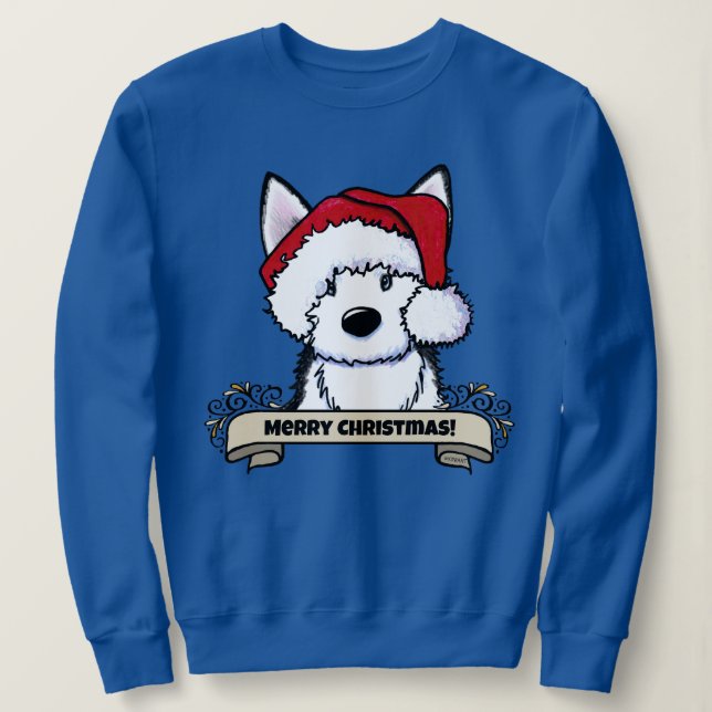 KiniArt Siberian Husky Sweatshirt (Design vorne)