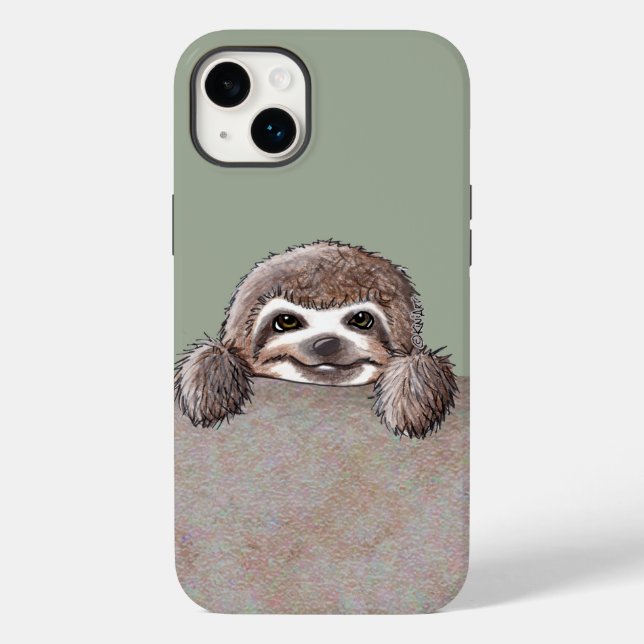 KiniArt Sloth Case-Mate iPhone Hülle (Rückseite)