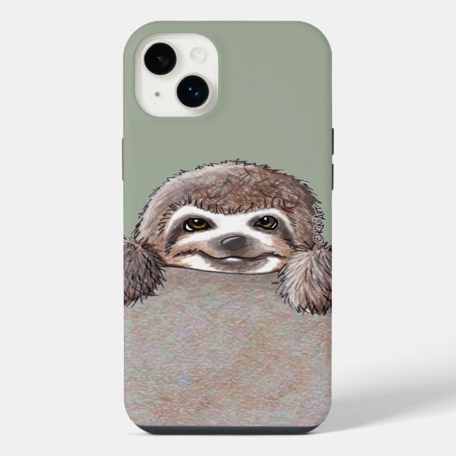 KiniArt Sloth iPhone Hülle (Rückseite)