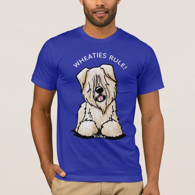 KiniArt Soft Coated Wheaten Terrier T - Shirt (Vorderseite)