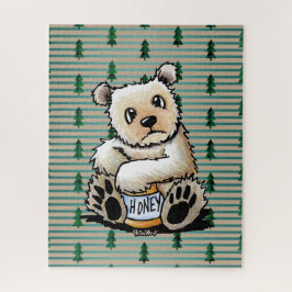 KiniArt Spirit Bear Jigsaw Puzzle