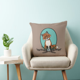 KiniArt Sweet Fox Kissen