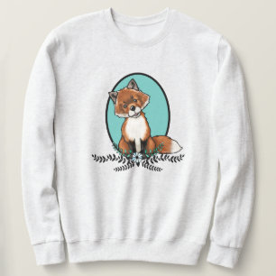 KiniArt Sweet Fox T - Shirt Sweatshirt