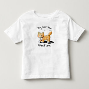 KiniArt Tabby Cat Kleinkind T-shirt