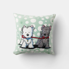 KiniArt Terriers American MoJo Pillows Kissen