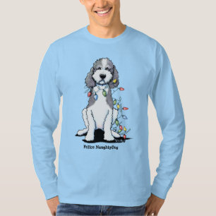 KiniArt Weihnachts-Parti-Doodle T-Shirt