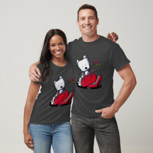 KiniArt Westie Bits des Himmels T-Shirt