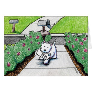 KiniArt Westie Briefträger