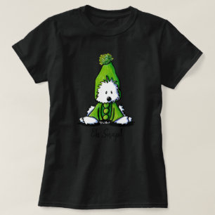 KiniArt Westie Dog Pea T - Shirt